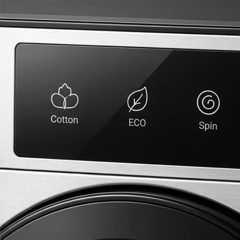 washing machine detail